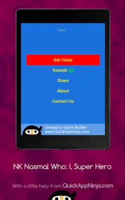 NK Nasmal Who I, Super Hero android App screenshot 7